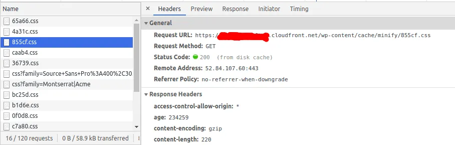 W3TC CDN URL rewrite