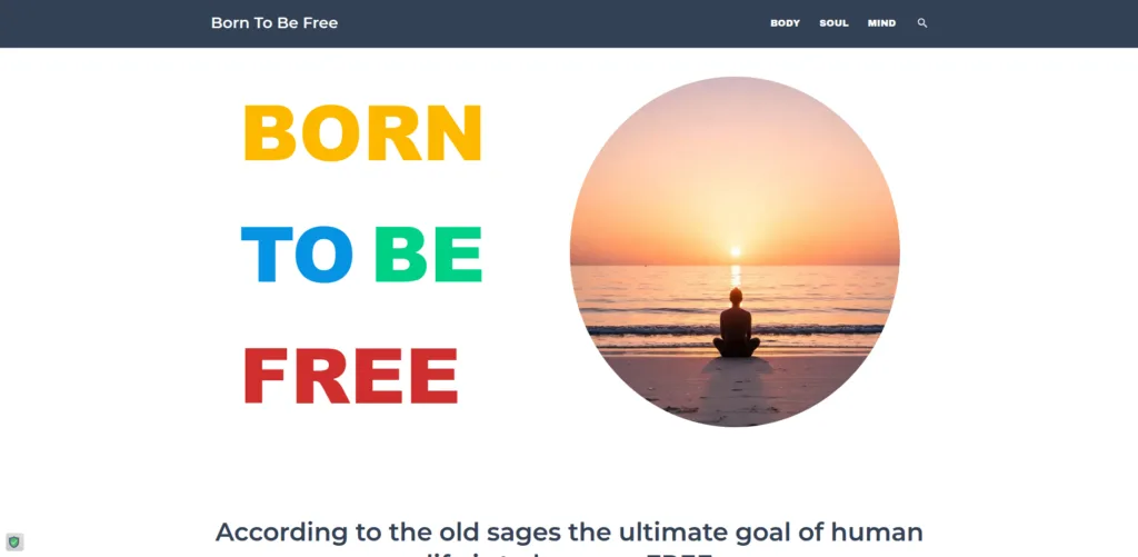 BornToBeFree screenshot