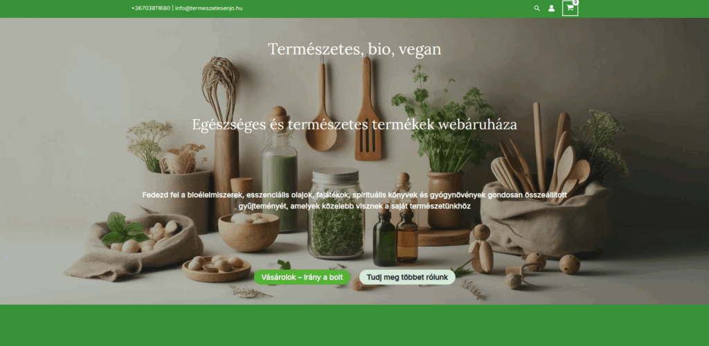 termeszetesenjo.hu webáruház